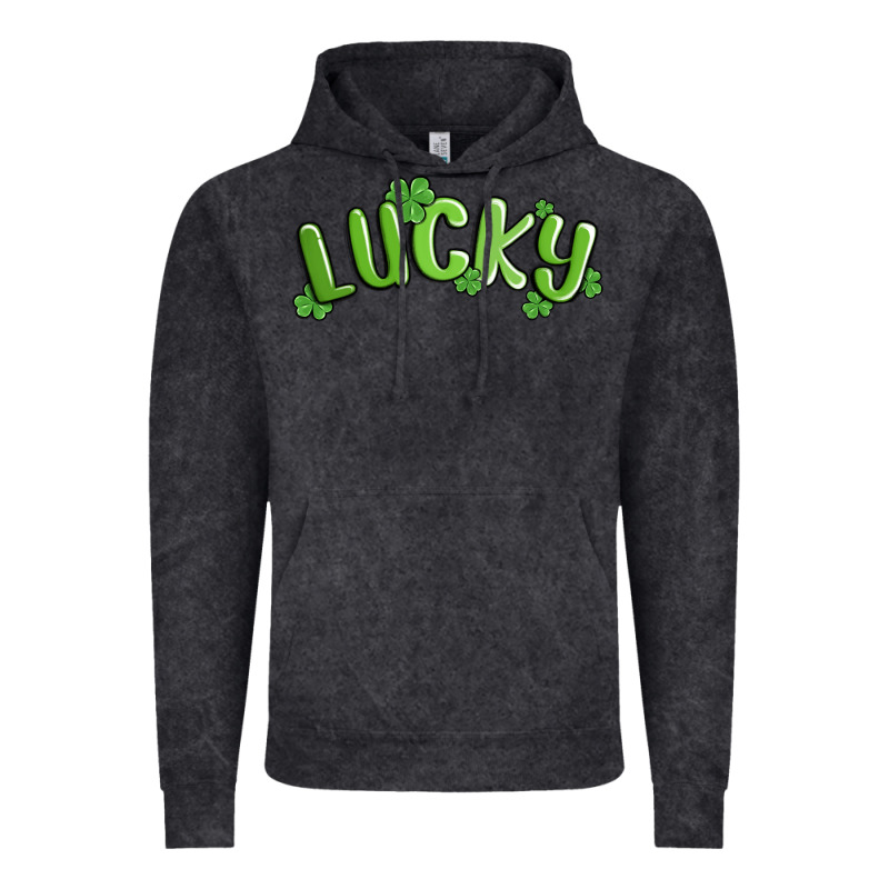 Lucky St Patricks Day Vintage Hoodie by MaliasSmallBusiness | Teevron