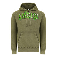 Vintage Olive lucky st patricks day Vintage Hoodie - MaliasSmallBusiness