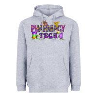 Heather Grey Pharmacy Tech Heavyweight Hoodie - HowdyJamesFarm