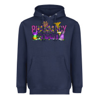 Navy Pharmacy Tech Heavyweight Hoodie - HowdyJamesFarm