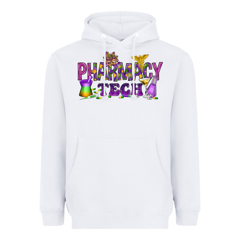Pharmacy Tech Heavyweight Hoodie by HowdyJamesFarm | Teevron