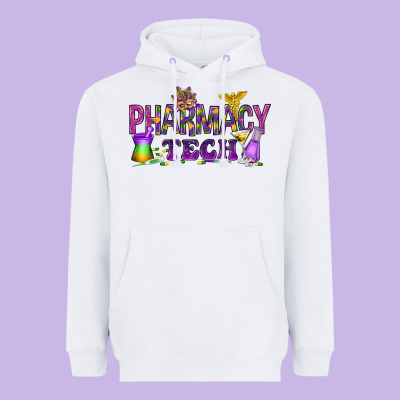 Pharmacy Tech Heavyweight Hoodie Designed By Howdyjamesfarm