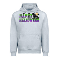 Heather Grey happy halloween Urban Hoodie - BundleAndBundleShop