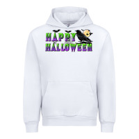 White happy halloween Urban Hoodie - BundleAndBundleShop