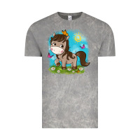 Cloud Rock little cute horse Vintage Tee - NancyCooperArtShop