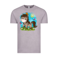 Vintage Zinc little cute horse Vintage Tee - NancyCooperArtShop