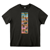 Asphalt dinosaurs pen wrap Heavy Core Tee - Artiststas