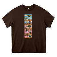 Dinosaurs Pen Wrap Heavy Core Tee | Teevron
