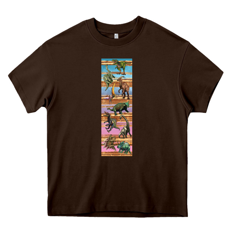 Dinosaurs Pen Wrap Heavy Core Tee by Artiststas | Teevron