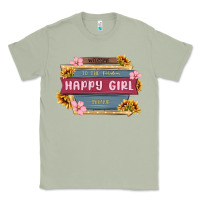 Matcha welcome to the fabulous happy girl avenue Classic Tee - MaliasSmallBusiness