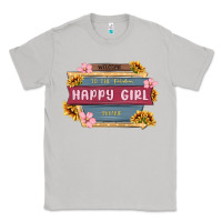 Moon Dust welcome to the fabulous happy girl avenue Classic Tee - MaliasSmallBusiness