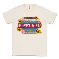 Natural welcome to the fabulous happy girl avenue Classic Tee - MaliasSmallBusiness
