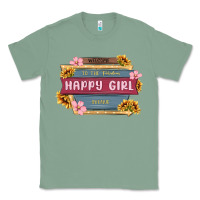 Sage welcome to the fabulous happy girl avenue Classic Tee - MaliasSmallBusiness