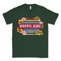 Sports Green welcome to the fabulous happy girl avenue Classic Tee - MaliasSmallBusiness
