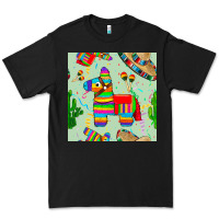 Black pinata seamless pattern Premium Tee - BundleAndBundleShop
