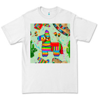 White pinata seamless pattern Premium Tee - BundleAndBundleShop