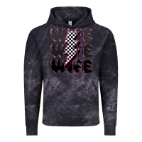 Cloud Black wife wife wife Vintage Hoodie - MaliasSmallBusiness