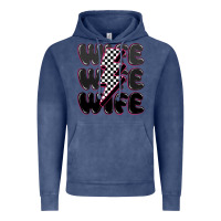 Vintage Denim wife wife wife Vintage Hoodie - MaliasSmallBusiness