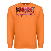Carrot Mommy is my valentine mother's day Premium Sweatshirt - HowdyJamesFarm