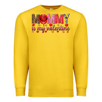Lemon Mommy is my valentine mother's day Premium Sweatshirt - HowdyJamesFarm
