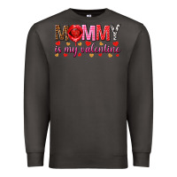 Smoke Mommy is my valentine mother's day Premium Sweatshirt - HowdyJamesFarm