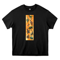 Black dinosaurs pen wrap Heavy Core Tee - Artiststas