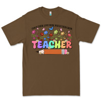 Cacao teacher wildflowers kopyası Premium Tee - JahusDesignShop