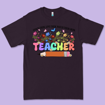 Teacher Wildflowers Kopyası Premium Tee Designed By Jahusdesignshop