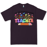 Plum teacher wildflowers kopyası Premium Tee - JahusDesignShop