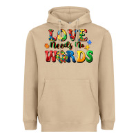 Mushroom Love needs no words Heavyweight Hoodie - CowGirlArtShop