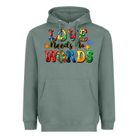 Sage Love needs no words Heavyweight Hoodie - CowGirlArtShop