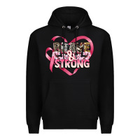 Black brave and strong cancer awareness Premium Hoodie - CowGirlArtShop
