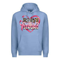 Colony Blue brave and strong cancer awareness Premium Hoodie - CowGirlArtShop