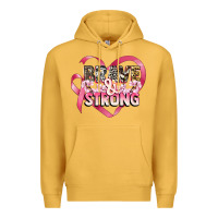 Brave And Strong Cancer Awareness Premium Hoodie | Teevron
