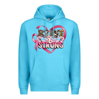 Ocean Blue brave and strong cancer awareness Premium Hoodie - CowGirlArtShop