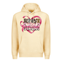 Pina Colada brave and strong cancer awareness Premium Hoodie - CowGirlArtShop