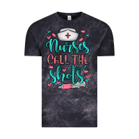 Cloud Black nurses call the shots Vintage Tee - NancyCooperArtShop