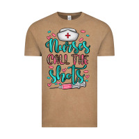 Vintage Coffee nurses call the shots Vintage Tee - NancyCooperArtShop