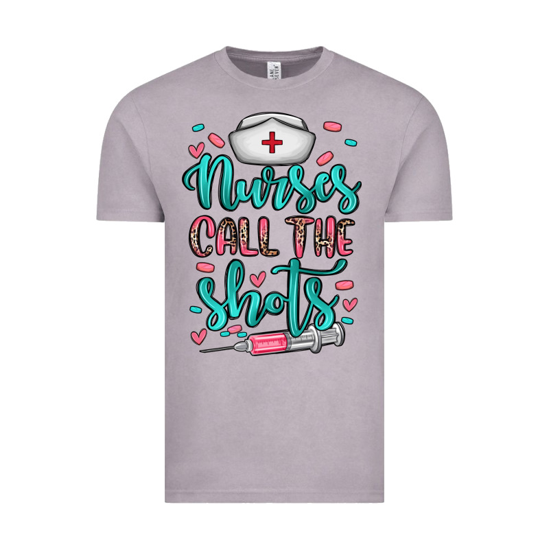 Nurses Call The Shots Vintage Tee by NancyCooperArtShop | Teevron