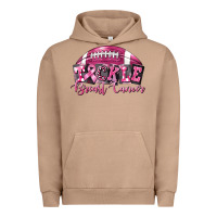 Pigment Burro Tickle Breast Cancer Football Urban Hoodie - FaDigitalArtStudio