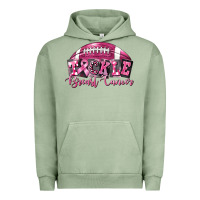 Pigment Oil Green Tickle Breast Cancer Football Urban Hoodie - FaDigitalArtStudio