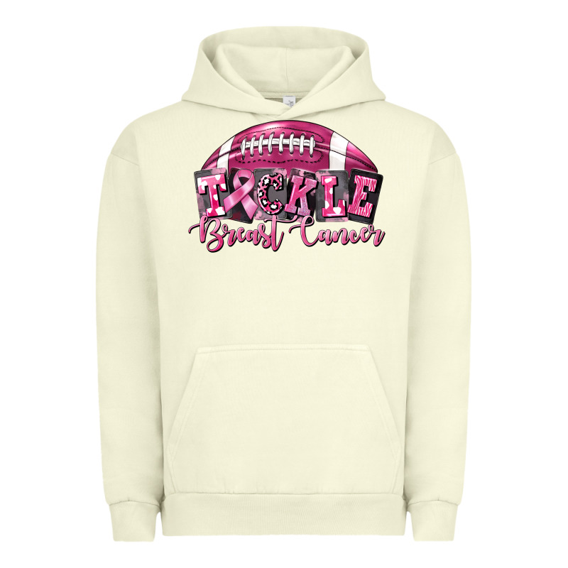 Tickle Breast Cancer Football Urban Hoodie by FaDigitalArtStudio | Teevron