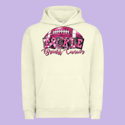 Tickle Breast Cancer Football Urban Hoodie Designed By Fadigitalartstudio