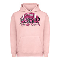 Pigment Salmon Tickle Breast Cancer Football Urban Hoodie - FaDigitalArtStudio
