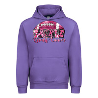 Tulip Tickle Breast Cancer Football Urban Hoodie - FaDigitalArtStudio