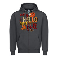 Smoke Why hello there Fall Zipper Hoodie - NancyCooperArtShop