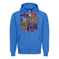True Royal Why hello there Fall Zipper Hoodie - NancyCooperArtShop