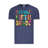 Vintage Denim team fifth grade Vintage Tee - JahusDesignShop