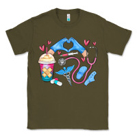 Army Green nurse life Classic Tee - MaliasSmallBusiness