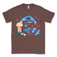 Chestnut nurse life Classic Tee - MaliasSmallBusiness